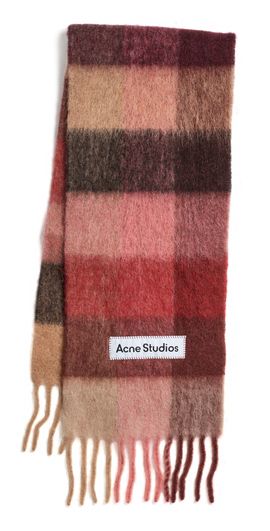 Acne Studios Acne Studios Vally Scarf Red One