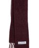 Acne Studios Acne Studios Vally Skinny Scarf Burgandy One - 1