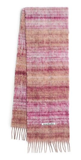 Acne Studios Acne Studios Vibot Scarf Pink/Fuchsia One