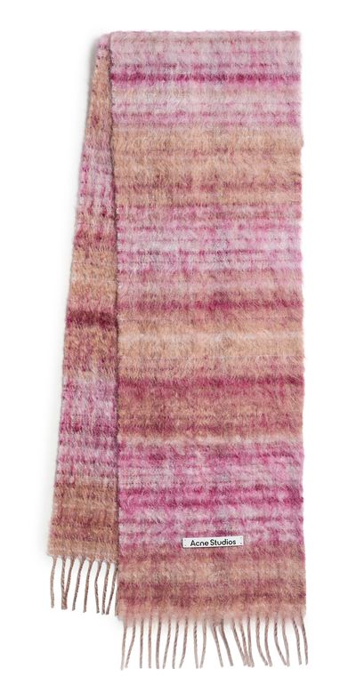 Acne Studios Acne Studios Vibot Scarf Pink/Fuchsia One