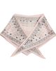 Acne Studios Acne Studios Volta Triangle Check Scarf Pink One - 1