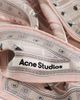 Acne Studios Acne Studios Volta Triangle Check Scarf Pink One - 4