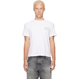 Acne Studios Acne Studios White '1996' Logo T-shirt