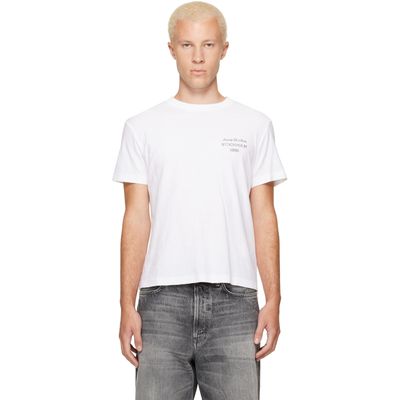 Acne Studios Acne Studios White '1996' Logo T-shirt