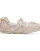 Acne Studios Acne Studios White & Beige Lace-Up Leather Sneakers - 1