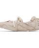 Acne Studios Acne Studios White & Beige Lace-Up Leather Sneakers - 3