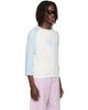 Acne Studios Acne Studios White & Blue Milk Graphic T-shirt - 2