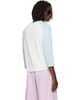 Acne Studios Acne Studios White & Blue Milk Graphic T-shirt - 3
