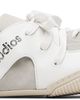 Acne Studios Acne Studios White Leather Lace-Up Sneakers - 1