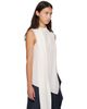 Acne Studios Acne Studios White Silk Sleeveless Blouse - 2