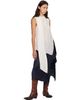 Acne Studios Acne Studios White Silk Sleeveless Blouse - 4