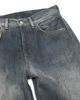 Acne Studios Acne Studios Wide Leg Paint Splatter Jeans in Black - 3