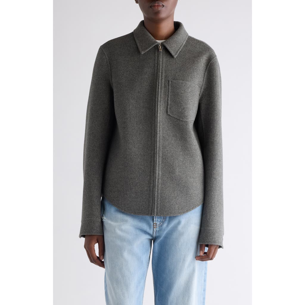 Acne Studios Acne Studios Wool & Cashmere Felt Shirt Jacket