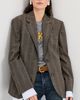 Acne Studios Acne Studios Wool Blend Blazer Brown/Black - 2