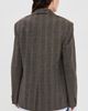 Acne Studios Acne Studios Wool Blend Blazer Brown/Black - 3