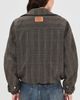 Acne Studios Acne Studios Wool Bomber Jacket Brown/Black - 3