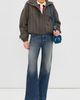 Acne Studios Acne Studios Wool Bomber Jacket Brown/Black - 5
