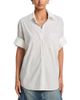 Acne Studios Acne Studios Yellow Rose Striped Cotton Shirt - 1