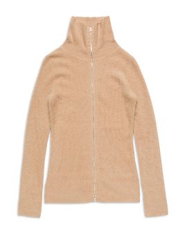 Acne Studios Acne Studios Zip Front Cashmere Sweater