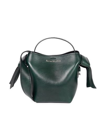 Acne Studios Women's Knotted Leather Top Handle Bag