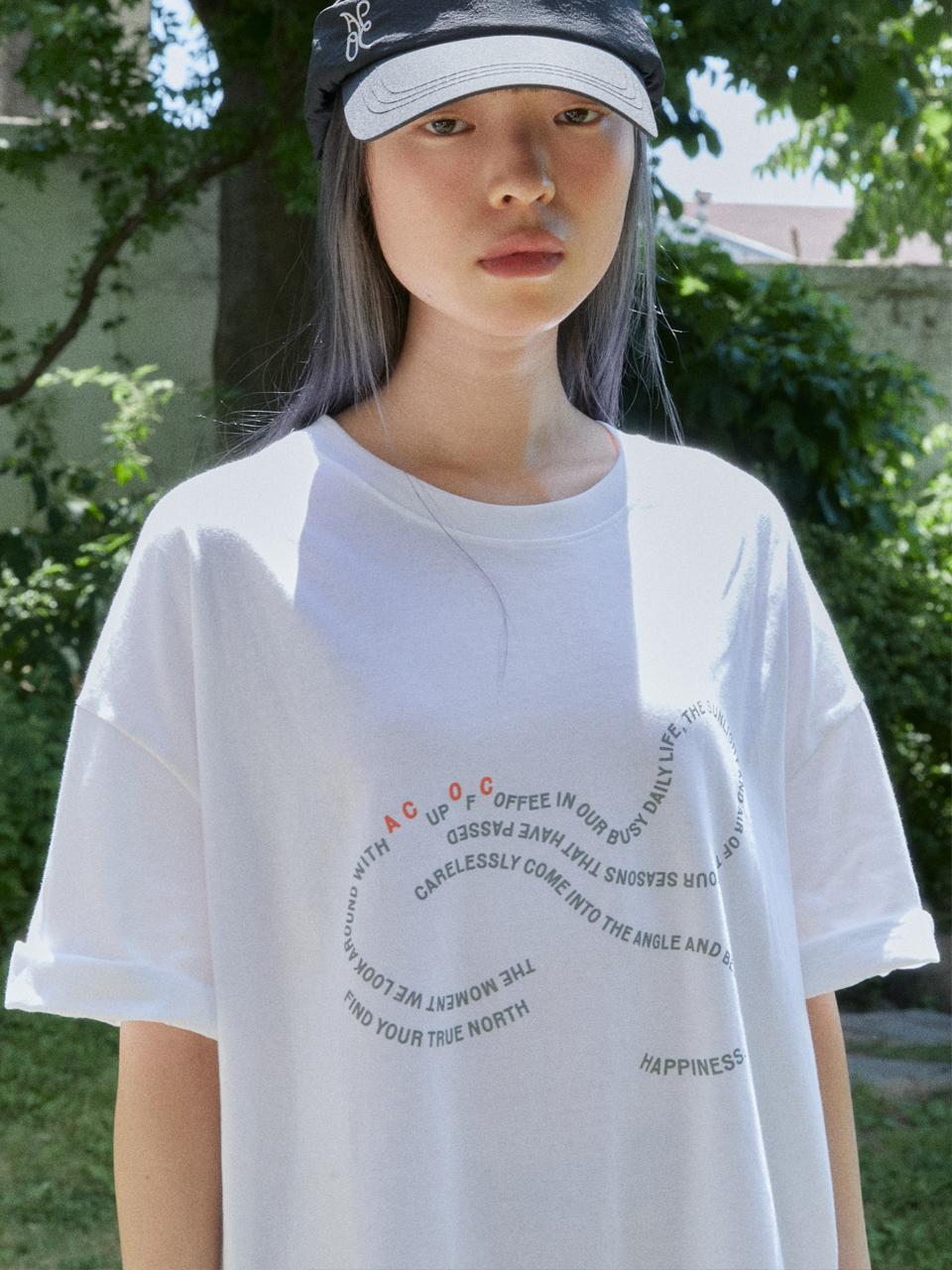 ACOC ACOC X WANDERLUST Find Your T-shirt [White]