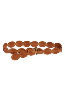 Ada Ada Shishi Leather Belt
