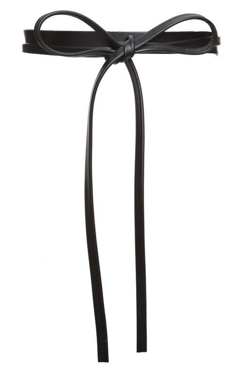 Ada Ada Skinny Leather Wrap Belt