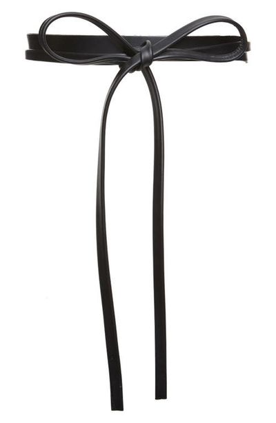 Ada Ada Skinny Leather Wrap Belt