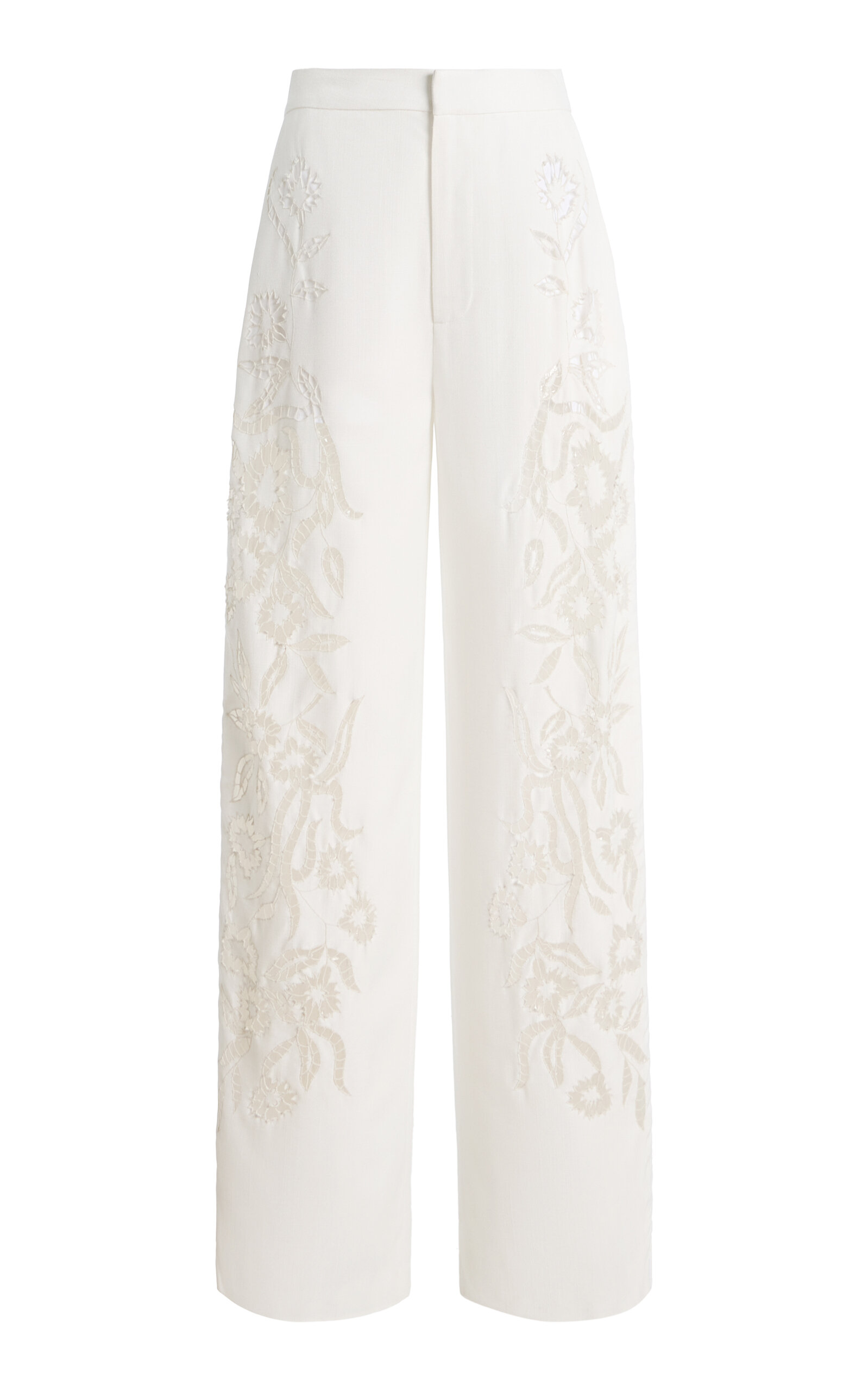 Adam Lippes Adam Lippes Brooks Broderie Anglaise Pants