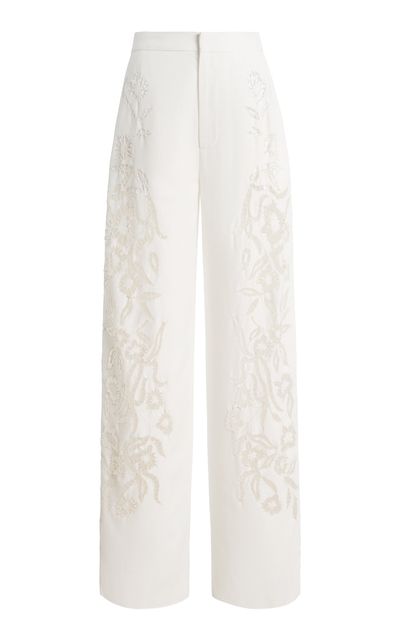 Adam Lippes Adam Lippes Brooks Broderie Anglaise Pants