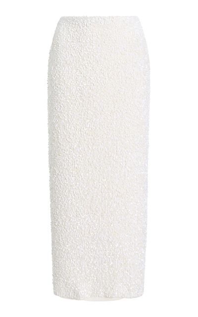 Adam Lippes Adam Lippes Leto Sequined Skirt