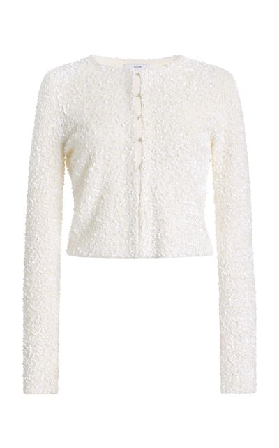 Adam Lippes Adam Lippes Raya Sequined Cardigan