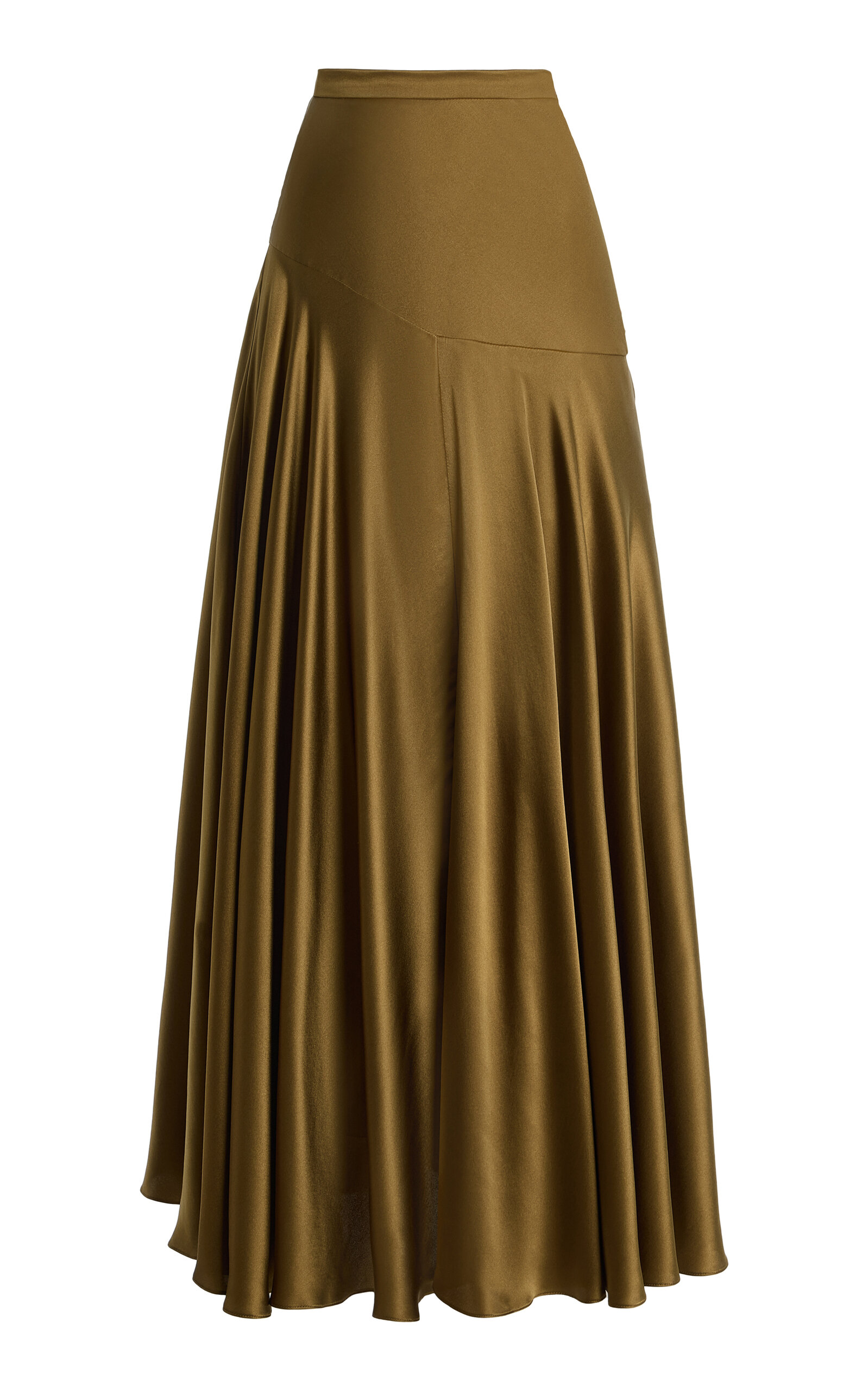 Adam Lippes Adam Lippes Thea Silk Charmeuse Skirt
