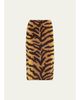 Adam Lippes Amari Brushed Cashmere Skirt - 1