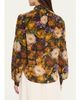 Adam Lippes Joan Floral Silk Neck Scarf Long-Sleeve Top - 3