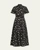 Adam Lippes Leighton Floral-Print Belted Midi Shirtdress - 1