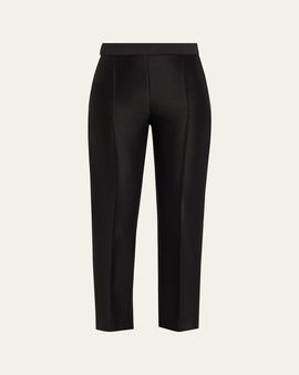 Adam Lippes Mika Cropped Straight-Leg Pants