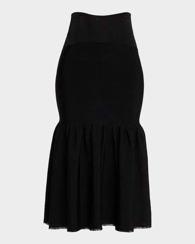 Adam Lippes Romy Mermaid Midi Skirt