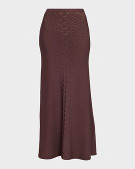 Adam Lippes Sarita Viscose Knit Maxi Skirt