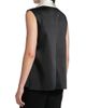 Adam Lippes Women's Bi-Color Satin Scarfneck Blouse - 5