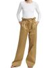 Adam Lippes Women's Cotton Twill Paperbag Pants - 2