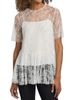 Adam Lippes Women's Dido Chantilly Lace Top - 3