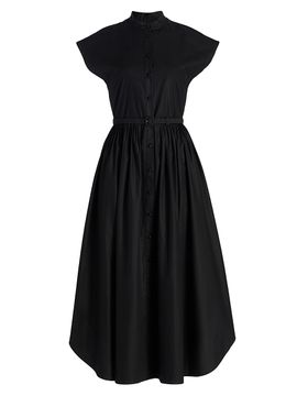 Adam Lippes Women's Genevieve Cotton Poplin Shirtdress