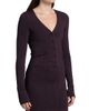 Adam Lippes Women's Greer Rib-Knit Chevron Cardigan - 4