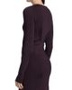 Adam Lippes Women's Greer Rib-Knit Chevron Cardigan - 5