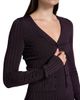 Adam Lippes Women's Greer Rib-Knit Chevron Cardigan - 6