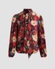 Adam Lippes Women's Joana Floral Silk Top - 1