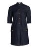 Adam Lippes Women's Lauder Denim Shirtdress - 1
