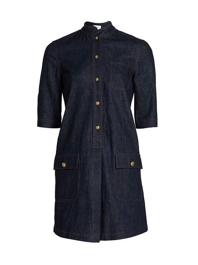 Adam Lippes Women's Lauder Denim Shirtdress