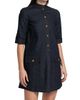 Adam Lippes Women's Lauder Denim Shirtdress - 4